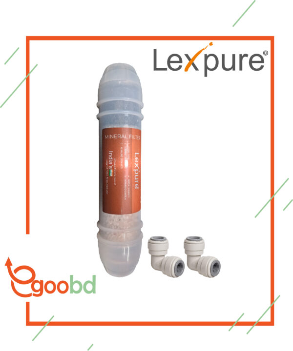 Lexpure Mineral Cartridge with 2 pcs Elbow